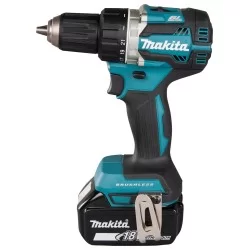 Perceuse Visseuse LXT 18V Makita DDF484RTJ - 2 Batteries 5Ah + chargeur + coffret MakPac