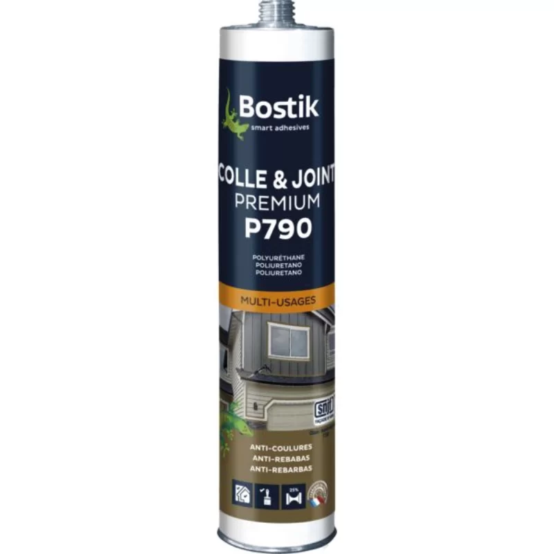 Mastic colle polymère P790 premium cartouche 300ml