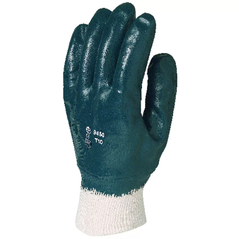 Gant Eurostrong 9450 nitrile bleu enduit économique