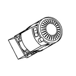 Moteur de remplacement pour scie à ruban Promac 349V