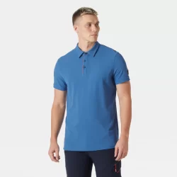 Polo Kensington 100% polyamide coloris bleu