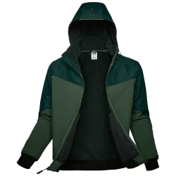 Veste d'hiver Oxford Softshell vert