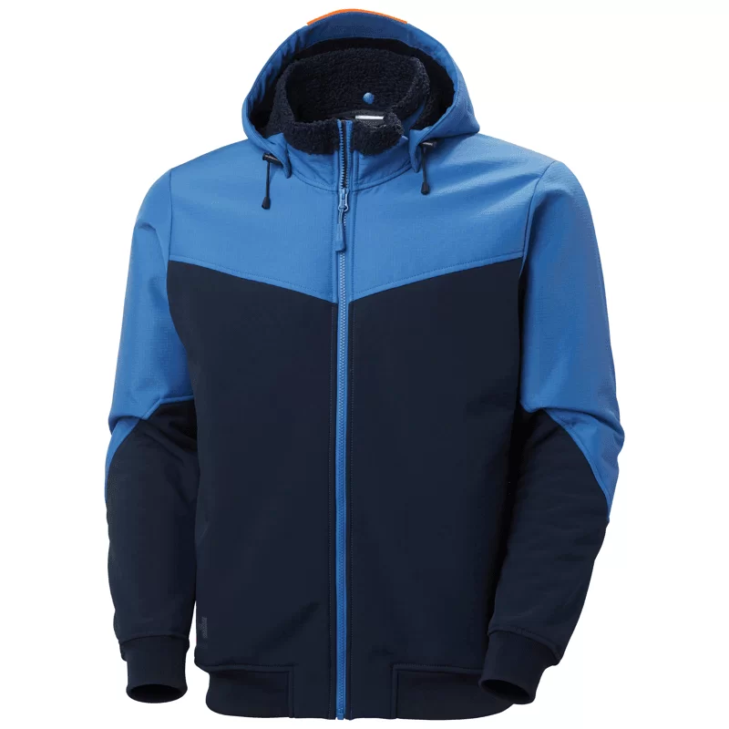 Veste d'hiver Oxford Softshell bleu