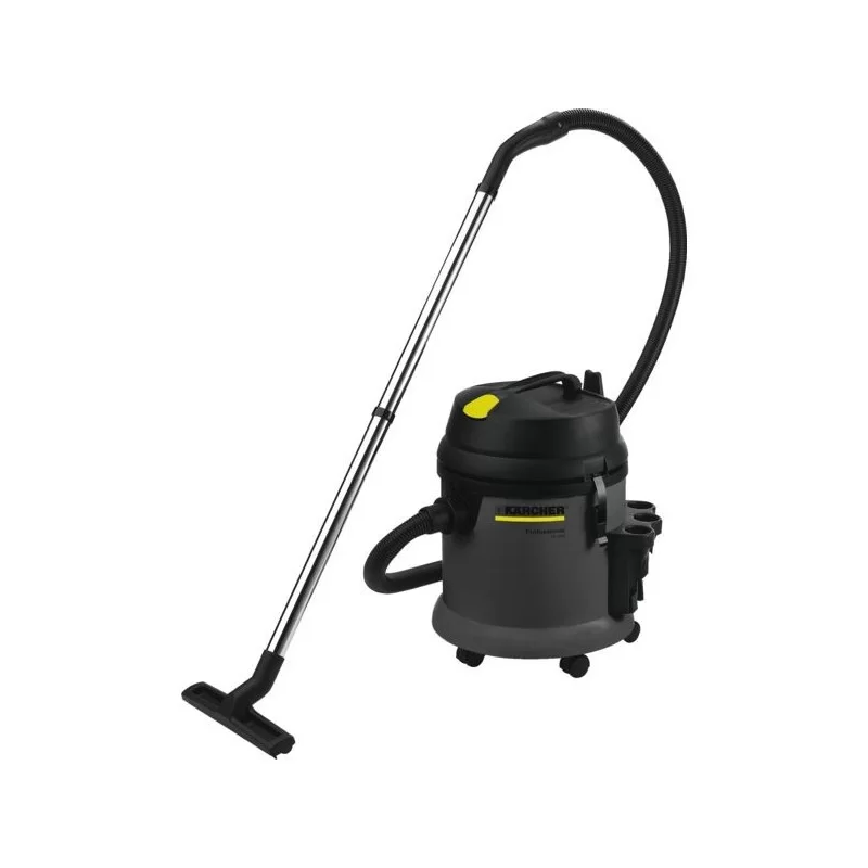 Aspirateur NT 27/1 Karcher - Spécial eau et poussière - 1380W - Cuve polypropylène débit 67 l/s