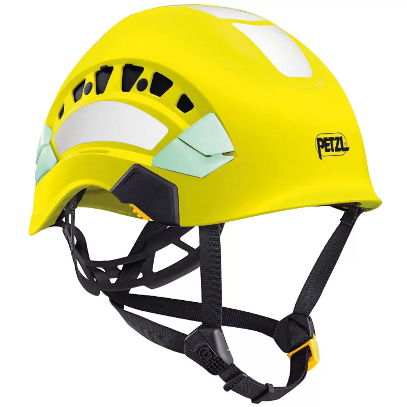 Casque de protection ventilé Vertex Vent haute visibilité Petzl Jaune