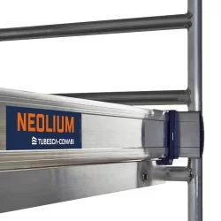 Echafaudage roulant aluminium soudé Tubesca Neolium 200 Line hauteur d’accès 8m