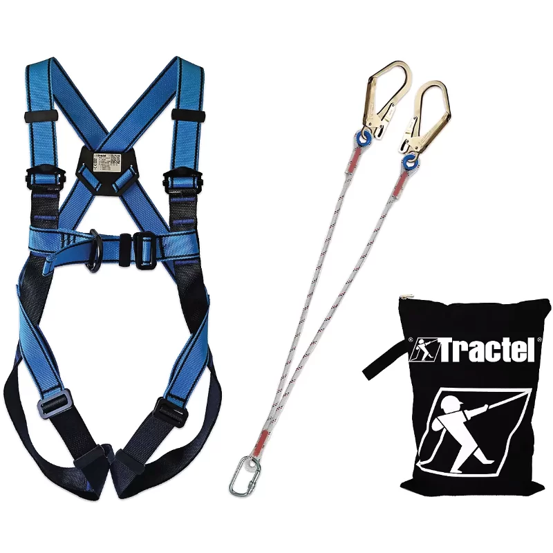 Kit échafaudage Tractel avec harnais longe drisse et sac