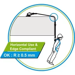 Antichute à rappel automatique à sangle Blocfor A 150 kg M10 et M47 1.8 m