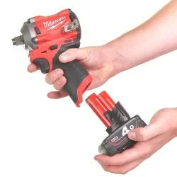 Boulonneuse à choc ultra compacte 1/2'' Milwaukee M12 Fuel