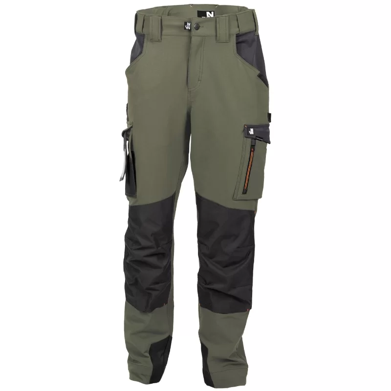 Pantalon de travail Ondra multipoche Kaki