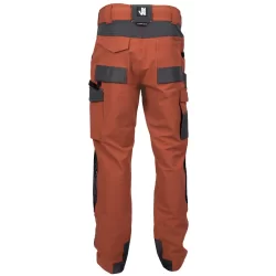 Pantalon de travail Ondra multipoche Terracotta