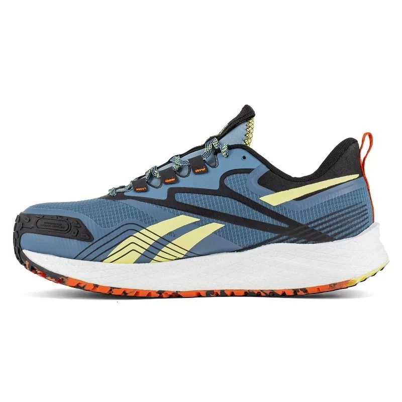 Chaussure bleu et jaune Reebok Athletic Safety Shoe