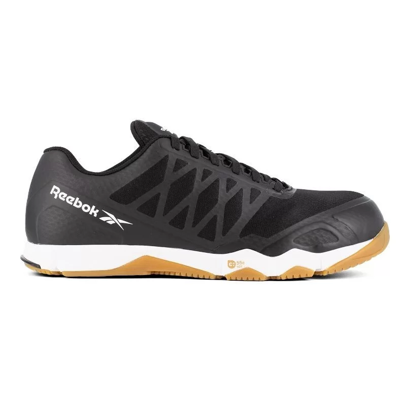 Chaussure de sécurité noire basse Reebok Athletic Safety Shoe