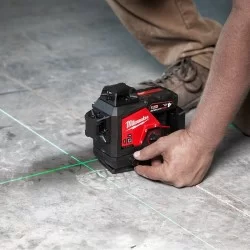 Laser vert 3 lignes 360° Milwaukee 3PLKIT-401P