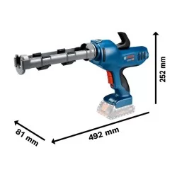 Pistolet à mastic Bosch GCG 18V-310 (sans batterie ni chargeur)