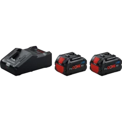 Pack 2 batteries 18V 8.0 Ah avec chargeur