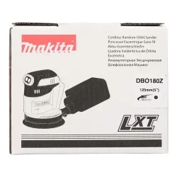 Ponceuse excentrique Makita DBO180Z 125 mm (machine seule)