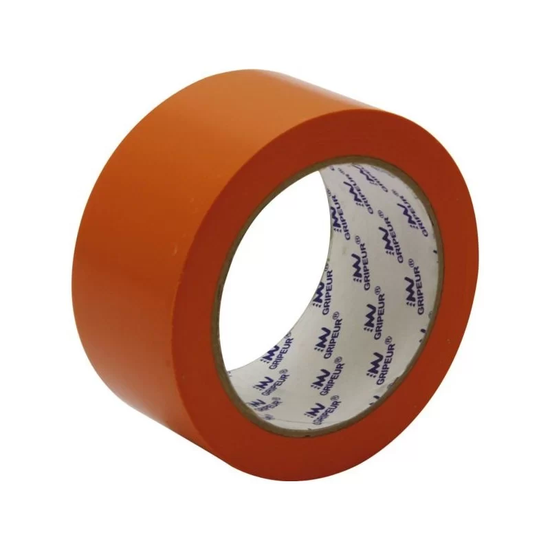 Ruban adhésif PVC orange qualité standard largeur 48 mm longueur 33 m -