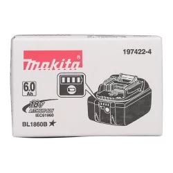 Batterie MAKITA BL1860B Li-ion 18V/6Ah témoin de charge intégré