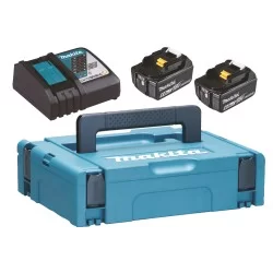 Pack énergie (2x6,0 Ah) avec chargeur simple et coffret Makpac -198116-4