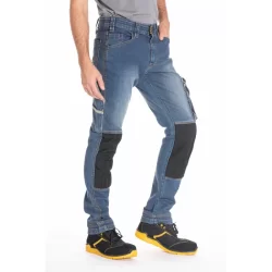 Jeans de travail Rica Lewis stretch JOBPRO avec emplacement genouillères