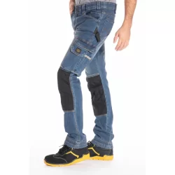 Jeans de travail Rica Lewis stretch JOBPRO avec emplacement genouillères