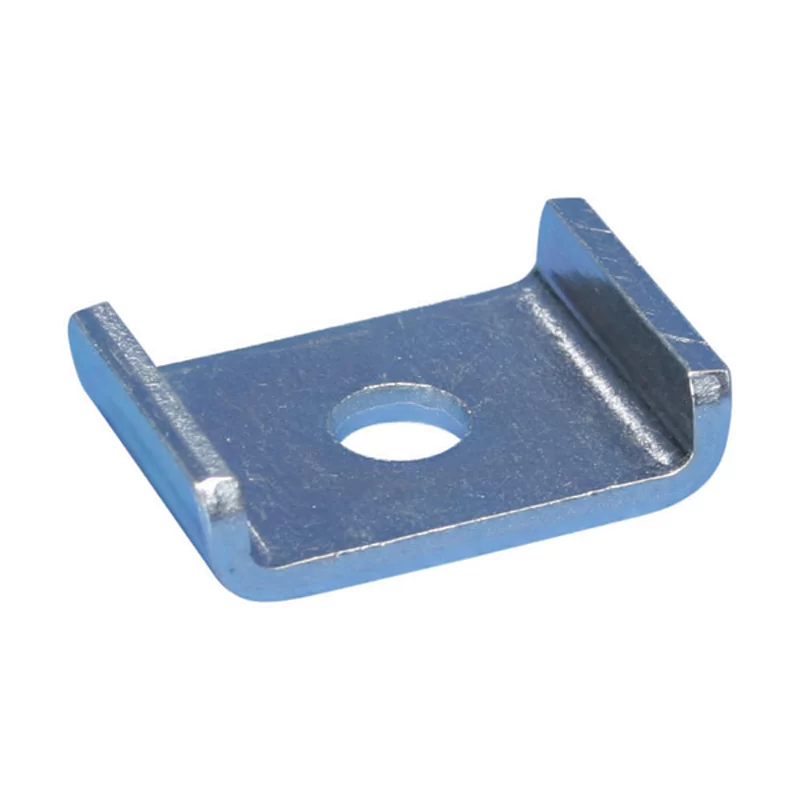 Plaque de support PLN en acier pour rail ERISTRUT de 41 mm diamètre du trou 8.4 mm