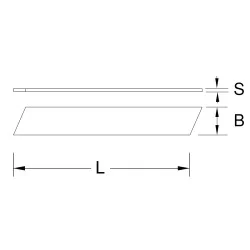 Lame de cutter sécable Kstools 9 mm longueur 80 mm - lot de 10