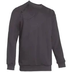 Pull avec col ras-le-coup Léon North Ways couleur gris