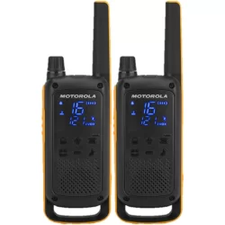 Émetteur récepteur Talkie Walkie T82 Extrême portée 10 km Lot de 2 radios