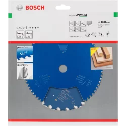 Lame de scie circulaire bois Bosch Expert for Wood 160 x 20 x 2,2 mm 24 dents