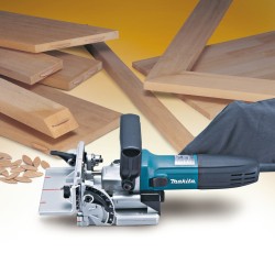 Lamelleuse 701W Makita PJ7000J diamètre 100 mm en coffret Makpac