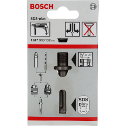 Queue d'emmanchement Bosch SDS Plus pour mandrin 1/2