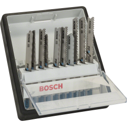 Lame de scie sauteuse en T Bosch Robust Line Metal Expert en coffret de 10 lames