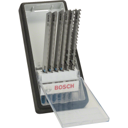 Lame scie sauteuse T Bosch Metal Expert Robust Line coffret de 6 lames