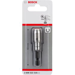 Porte embout universel magnétique Bosch Fonction One-Click longueur 60 mm