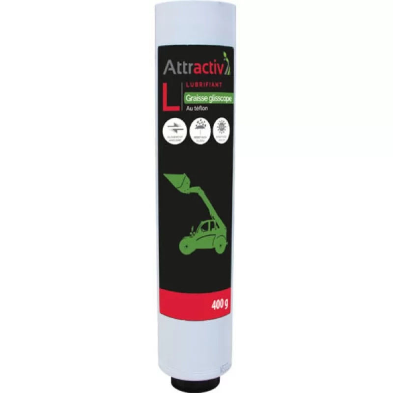 Graisse Attractiv' Glisscope pour mats télescopiques et autres - Cartouche 400 g