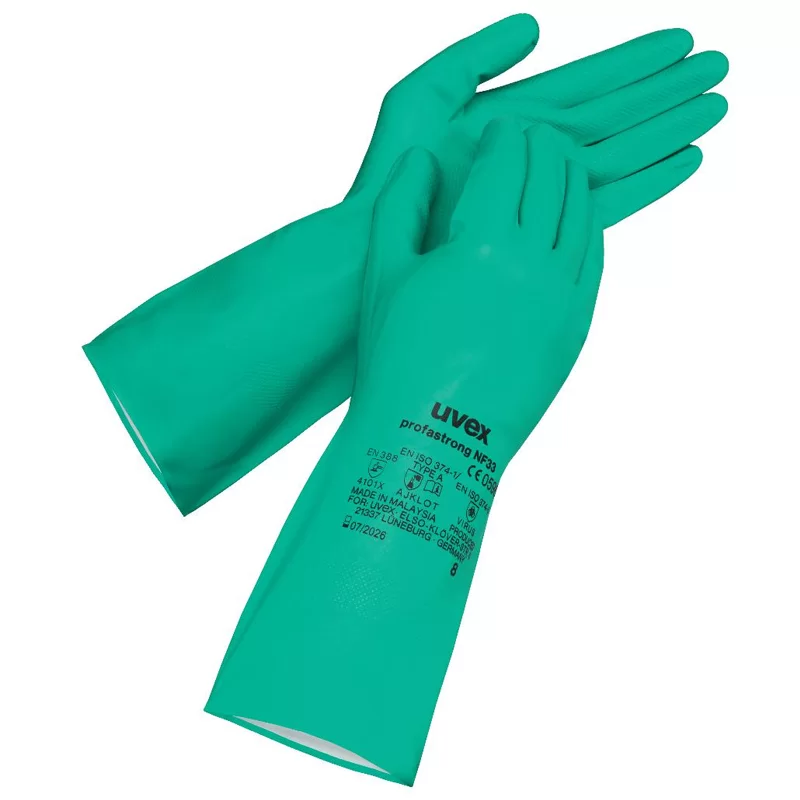 Gant en nitrile Profastrong NF33 protection chimique - Taille 10