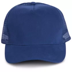 Casquette trucker KP137 à 5 panneaux royal blue / royal blue