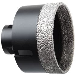 Scie trépan diamant à sec Diager 440C emmanchement M14 pour meuleuse Longueur utile 35mm