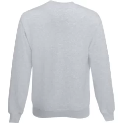 Sweat Shirt manches longues SC163 col rond coloris Heather Grey