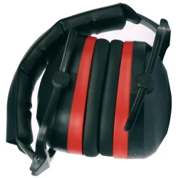 Casque antibruit pliable avec mousse renforcée SNR 30 dB