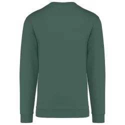 Sweat-shirt K474 col rond coloris Earthy Green