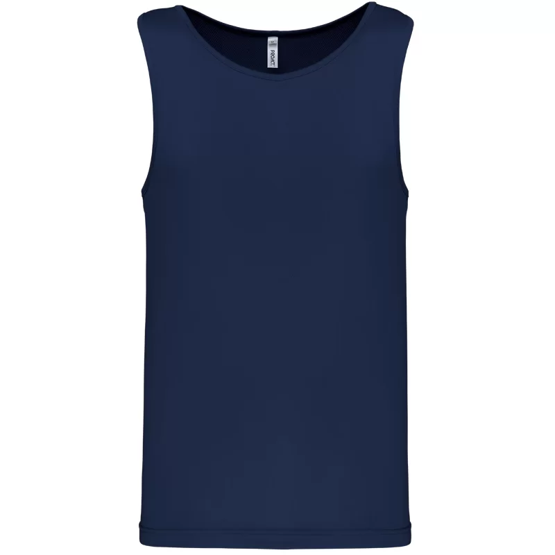 Débardeur de sport homme Proact PA441 couleur Sporty Navy