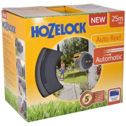 Dévidoir à eau automatique mural Hozelock New Auto Reel tuyau d'arrosage 30 mètres