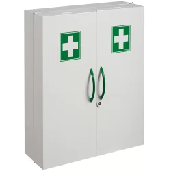 Armoire à pharmacie murale Rossignol 2 portes avec clé 540x200x520mm