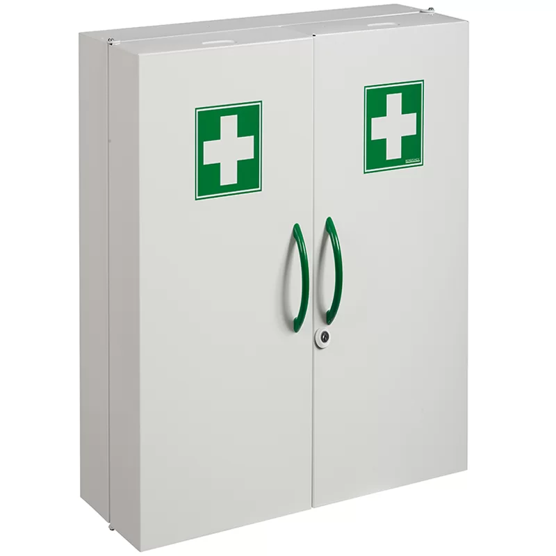 Armoire à pharmacie murale Rossignol 2 portes avec clé 540x200x520mm