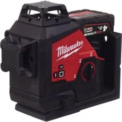 Laser 3 lignes vertes 12 volts M12 3PL-401C Milwaukee avec batterie 4AH