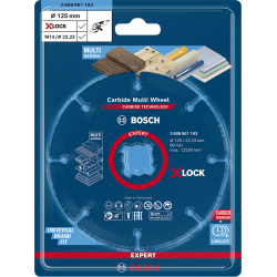 Disque à tronçonner 125mm Expert Carbide Multi Wheel X-Lock alésage 22,23 mm