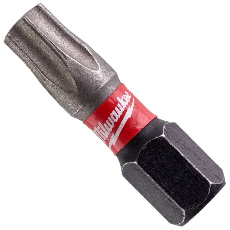 Embout de vissage Shockwave Milwaukee pour visseuse à chocs longueur 25mm